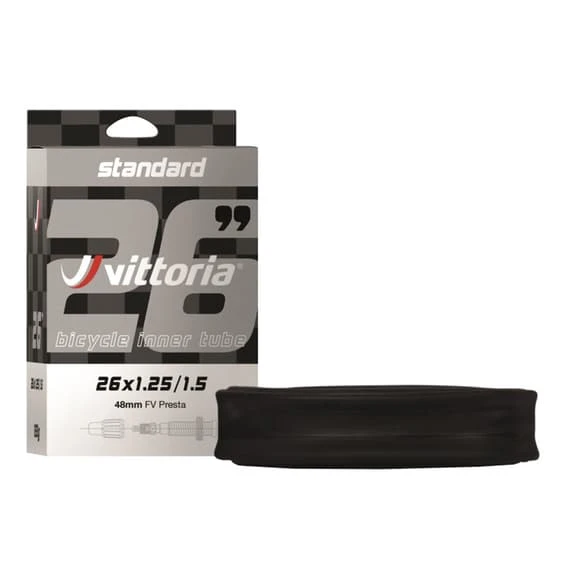 Chambre à Air Vittoria Standard 27.5 (1.5/2.0) Valve Presta 48 Mm 1 Chambre à Air Vittoria Standard 27.5 (1.5/2.0) Valve Presta 48 Mm