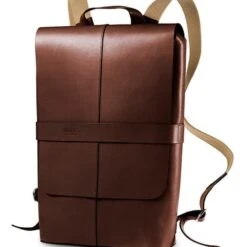Sac à Dos Cuir Brooks England Piccadilly Marron Foncé Femme
