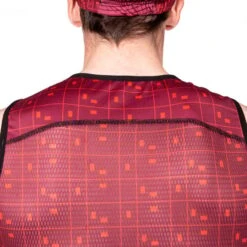 Maillot De Corps Bioracer NS Sans Manches Rouge -Pro Vélo Soldes bio br11563bmb s22 006