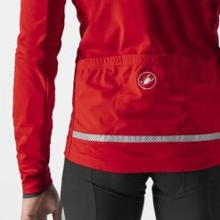 Veste Castelli Go GORE-TEX INFINIUM™ Rouge Argenté 8 Veste Castelli Go GORE-TEX INFINIUM™ Rouge Argenté -Pro Vélo Soldes ca 4521504 023 003