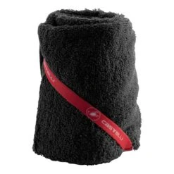 Serviette Castelli Insider Noir Rouge