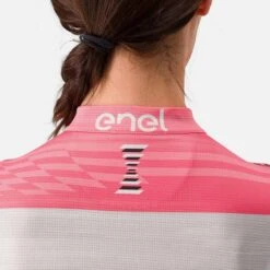 Castelli Maillot Rose Giro D'Italia 2023 Competizione Manche Courte Femme -Pro Vélo Soldes ca 9510605 025 003