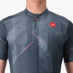 Castelli Maillot Giro D'Italia 2023 Tre Cime Di Lavaredo Manche Courte Bleu Foncé -Pro Vélo Soldes ca 9510623 426 004