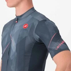 Castelli Maillot Giro D'Italia 2023 Tre Cime Di Lavaredo Manche Courte Bleu Foncé -Pro Vélo Soldes ca 9510623 426 005