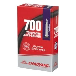 Chambre à Air Chaoyang 700x23/28 Valve Presta 60 Mm