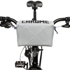 Sacoche De Guidon Chrome Helix Blanc Noir -Pro Vélo Soldes chr ac 172 fg 004