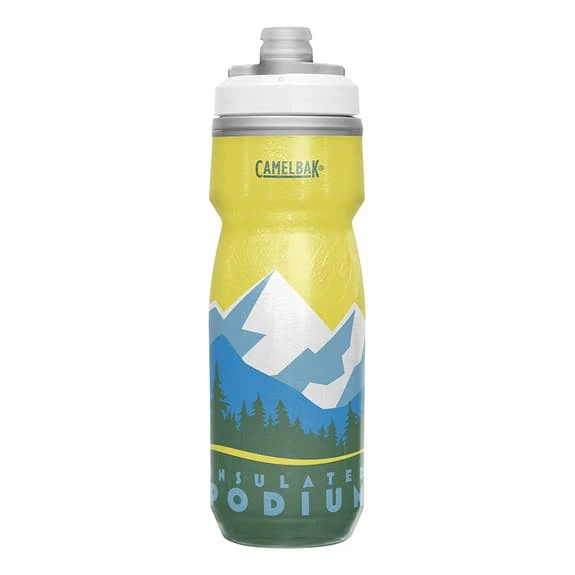 Bidon Camelbak Podium Chill 620 Ml Mountains Limited Edition Jaune Bleu 1 Bidon Camelbak Podium Chill 620 Ml Mountains Limited Edition Jaune Bleu