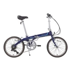 Pro Vélo Soldes 10 Vélo Pliant Dahon Piazza D8 Bleuté