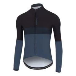 Maillot Finisseur Core Mid Season Streak Manche Longue Gris Noir