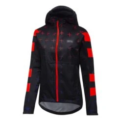 Gore Wear Veste GOREWEAR Endure GORE-TEX Paclite Noir Rouge Bleu Femme