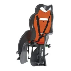 Siège Porte-bébé Arrière Urban Iki Sanbas Pour Fixation Sur Porte-bagages Gris Orange