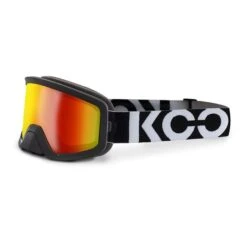 Masque KOO Edge Noir Avec Verre Zeiss Red Mirror
