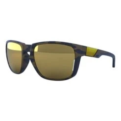 Lunettes KOO California Bleu Marron Camouflage Avec Verres Zeiss Gold Mirror