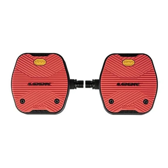 Pédales Look Geo City Grip Rouge 1 Pédales Look Geo City Grip Rouge