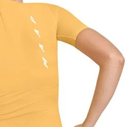 Maillot MAAP Evade Pro Base Manche Courte Jaune Ambre Femme 10 Maillot MAAP Evade Pro Base Manche Courte Jaune Ambre Femme -Pro Vélo Soldes map waj130 amb 005