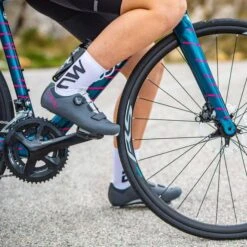 Chaussettes Northwave Extreme Air Mid Blanc Noir -Pro Vélo Soldes nw c89222017 51 005