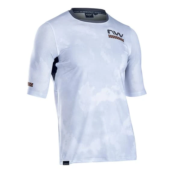 Maillot Northwave Bomb Manche Courte Blanc Doré 1 Maillot Northwave Bomb Manche Courte Blanc Doré
