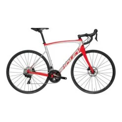 Vélo De Route Ridley Fenix SL Disc Shimano 105 Mix Rouge Argent