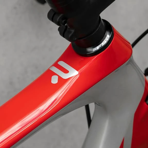 Vélo De Route Ridley Fenix SL Disc Shimano 105 Mix Rouge Argent 2 Vélo De Route Ridley Fenix SL Disc Shimano 105 Mix Rouge Argent – Image 2