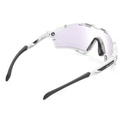 Lunettes Rudy Project Cutline Blanc Noir Avec Verres Photochromiques ImpactX 2 Lila -Pro Vélo Soldes ru sp637569 0008 004