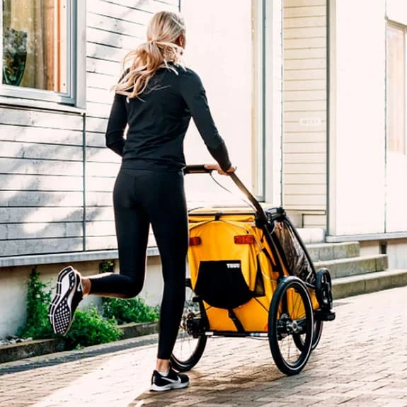 Remorque Thule Chariot Sport 1 Jaune 3 Remorque Thule Chariot Sport 1 Jaune – Image 3