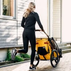 Remorque Thule Chariot Sport 2 Jaune -Pro Vélo Soldes th10201024 003