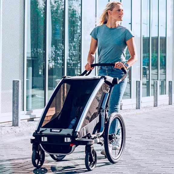 Remorque Thule Chariot Lite 2 Noir Gris 3 Remorque Thule Chariot Lite 2 Noir Gris – Image 3