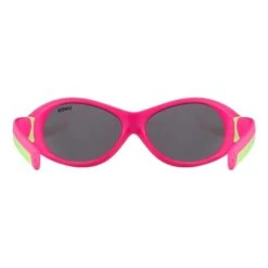 Lunettes Uvex Sportstyle 510 Rose Vert Avec Verres Réfléchissants Gris Enfant -Pro Vélo Soldes uv 5320293716 003