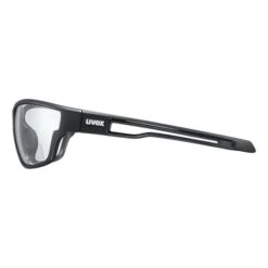 Lunettes Uvex Sportstyle 806 Variomatic Noir Mat Avec Verres Photochromiques -Pro Vélo Soldes uv 5320642201 004