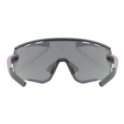 Lunettes Uvex Sportstyle 236 Small Set Violet Noir Mat Avec Verres à Effet Miroir Argenté -Pro Vélo Soldes uv s5330053216 003