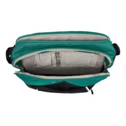 Sac Bandoulière Vaude Cycle Messenger L Bleu Turquoise Noir -Pro Vélo Soldes vu 16120 217 004