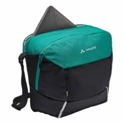 Sac Bandoulière Vaude Cycle Messenger L Bleu Turquoise Noir -Pro Vélo Soldes vu 16120 217 006