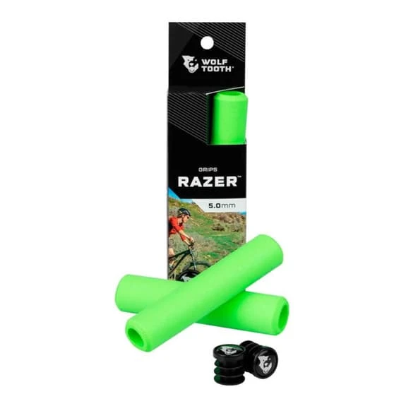 Wolf-tooth Poignées Wolf Tooth Razer 5 Mm Vert 1 Wolf-tooth Poignées Wolf Tooth Razer 5 Mm Vert